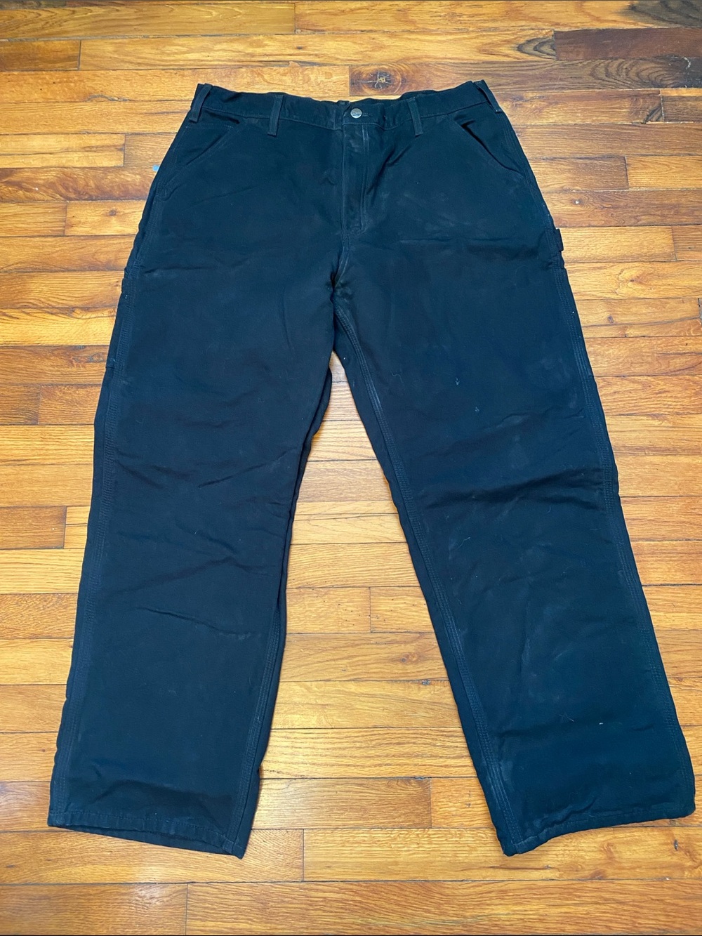 Carhartt Men's Black Work  - Straight Leg pants